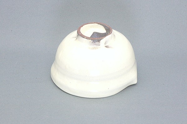 画像: 粉引桃の実の小鉢