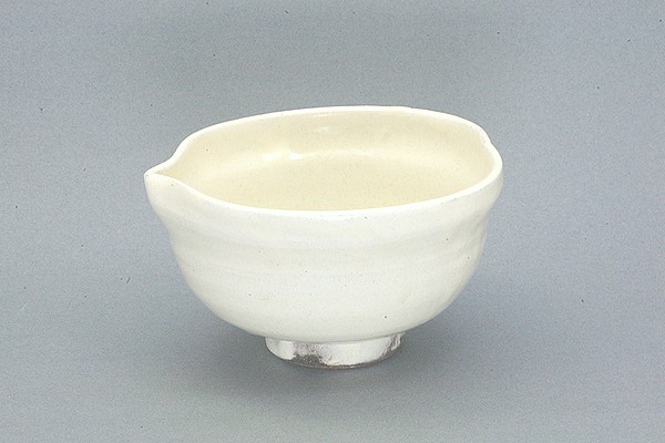 画像1: 粉引桃の実の小鉢